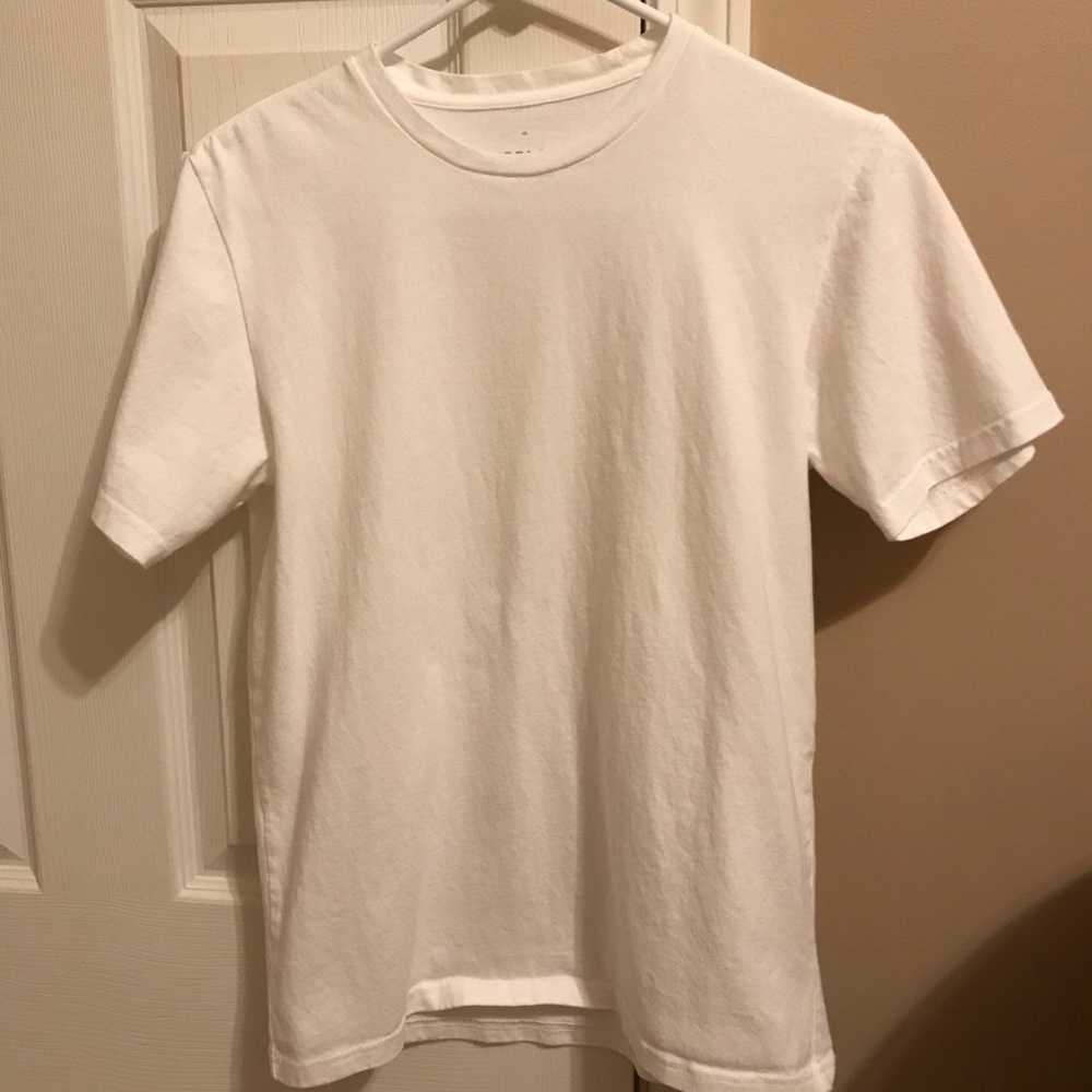 Heavyweight blank everlane white t shirt